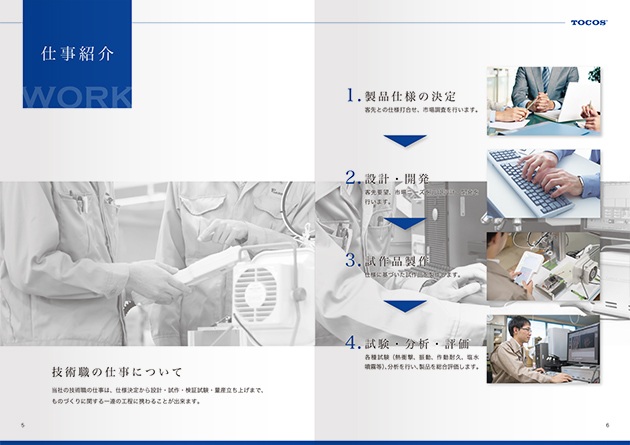 12ページ 会社案内 6～7ページ