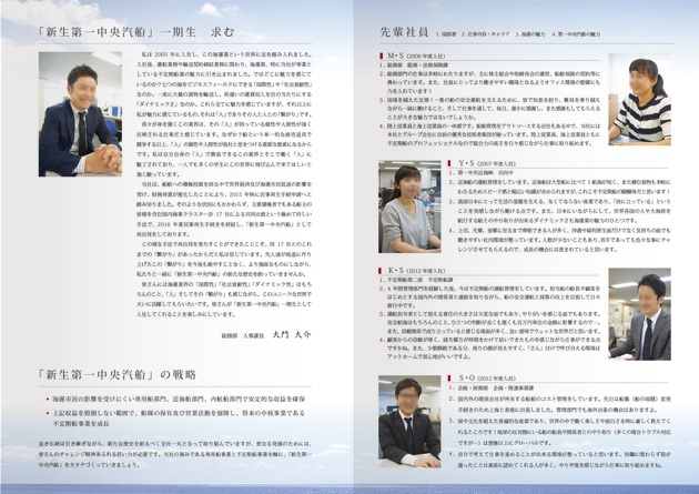 4ページ 会社案内 中ページ