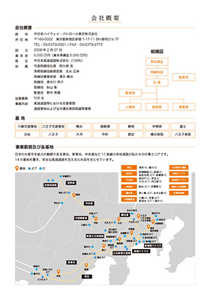 A4ペラ 会社案内 2
